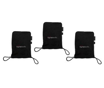 GATOR GFW-MICPOUCH-3PK - комплект из 3-х мягких чехлов для студийных микрофонов