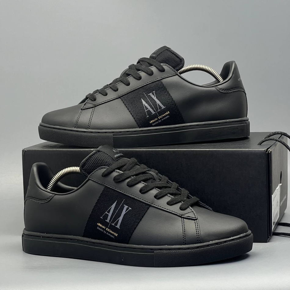 Обувь Armani Exhange #312 (черн.)