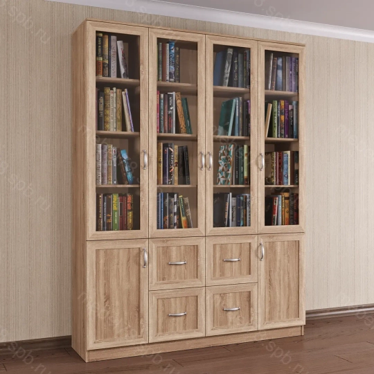 Шкаф книжный 4/10