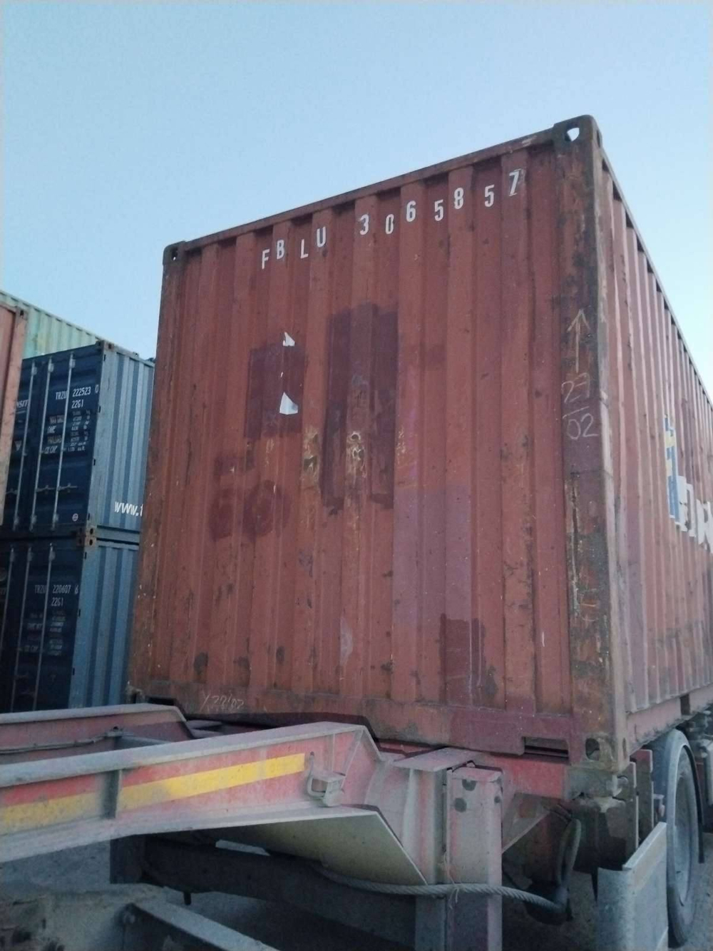 Контейнер 20 футов № FBLU3065857