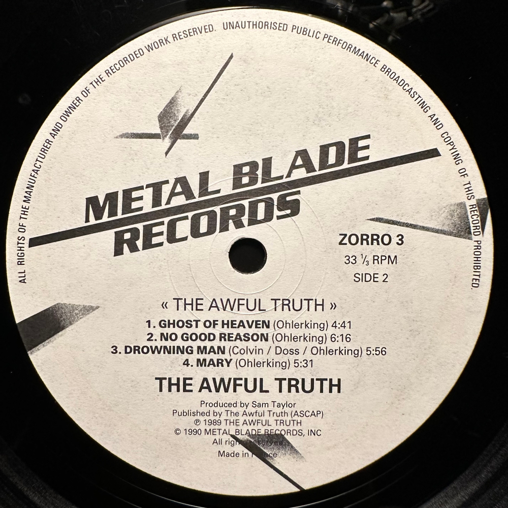 The Awful Truth - The Awful Truth (Франция 1990г.)