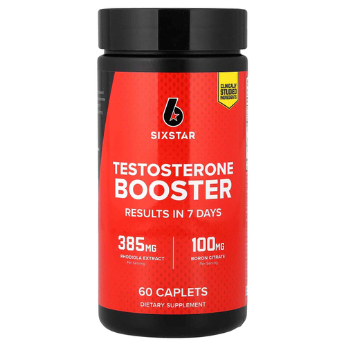 SIXSTAR, добавка для повышения уровня тестостерона, 60 капсул