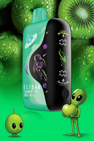 Elf Bar GH33000 Pro – Apple Kiwi Ice (5% nic)