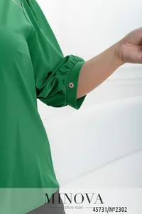 Блуза 2302-зеленый Minova