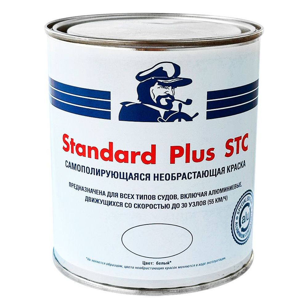 Необрастающая краска Мореман Standard Plus STC белая, 0,75 л (10270306 )