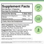 Double Wood Supplements - Magnesium Chloride - 180 x 500 mg capsules