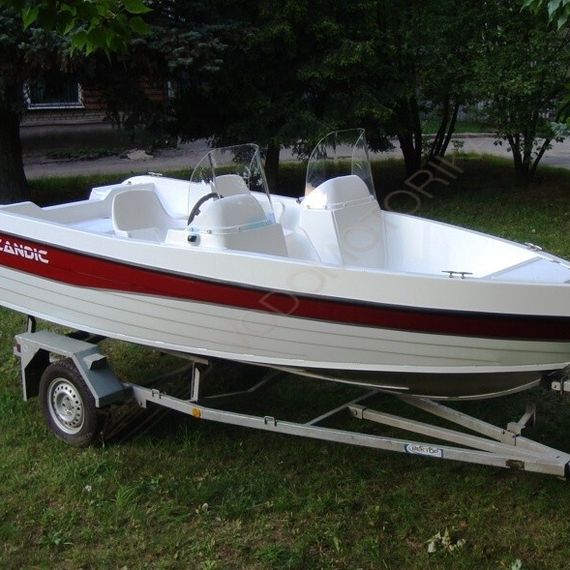 Алюминиевый катер SCANDIC HAVET 480 AL (белый)