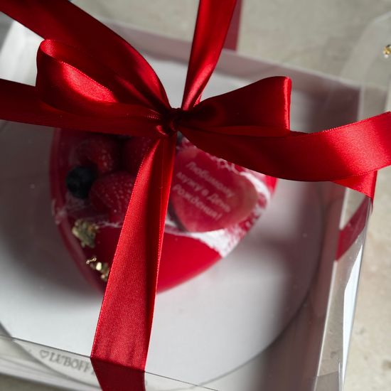 Торт муссовое сердце №1071