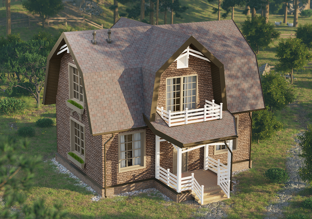 Сайдинг Docke BERGART Кедровый орех