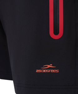 Шорты для плавания Splash Black/Red, полиэстер