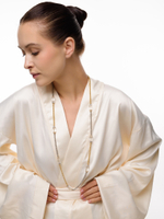 Колье "Glass barrel" Bicolor