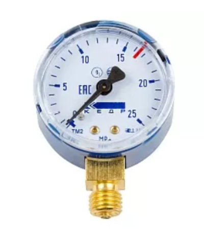 Манометр КЕДР ТМ2 Кислород, (0-25 МПа, кл.2,5, М12Х1,5) О2-У