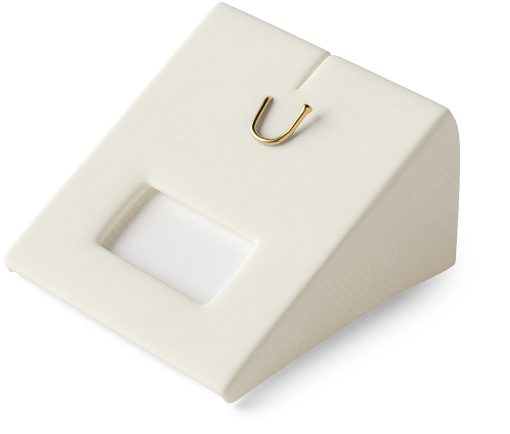 Вкладыш 03/стойка/для подвески/крючок/окошко для бирки/прорезь для нитки