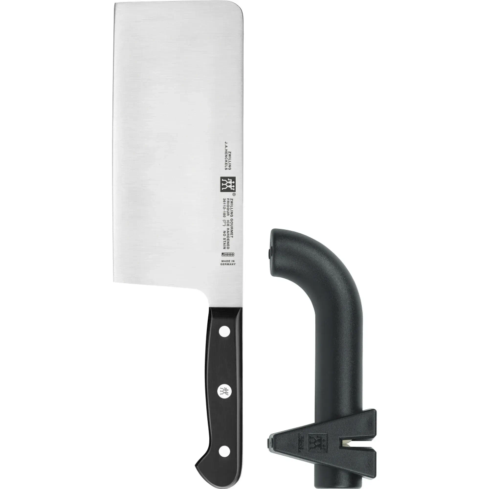 Zwilling Набор китайского колуна 18 см + точилка