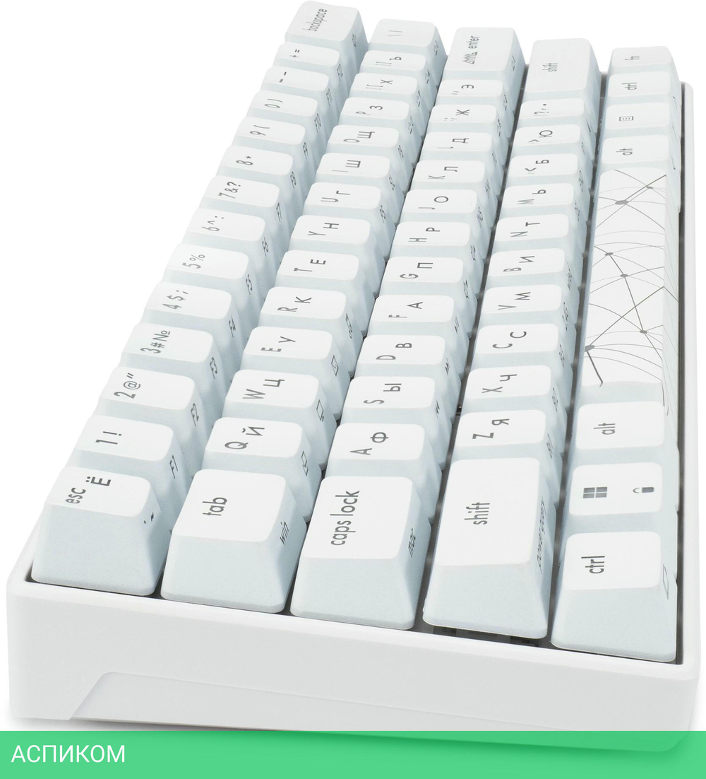 Клавиатура GMNG GG-KB505XW белый (1910522)