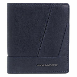 Кошелек мужской Piquadro Carl PU5964S129R/BLU темно-синий натур.кожа
