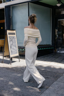 ZARA БАЗОВЫЕ БРЮКИ ИЗ МЯГКОЙ ТКАНИ, ЭКРЮ