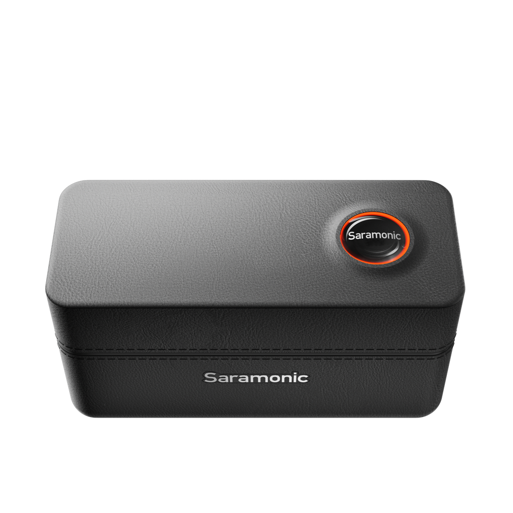 Радиосистема Saramonic Ultra 03 (TX+TX+RX) приёмник + 2 передатчика универсальная с петличками, чёрн