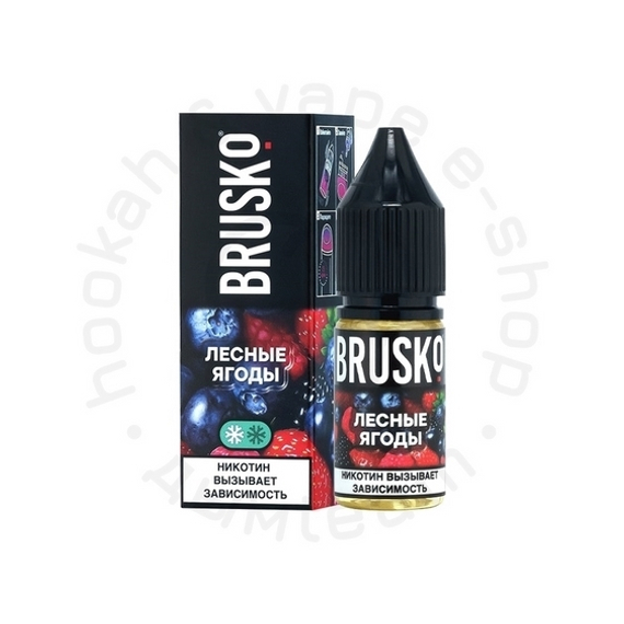 Жидкость BRUSKO Salt, 10 мл, Лесные ягоды, 2 (М)