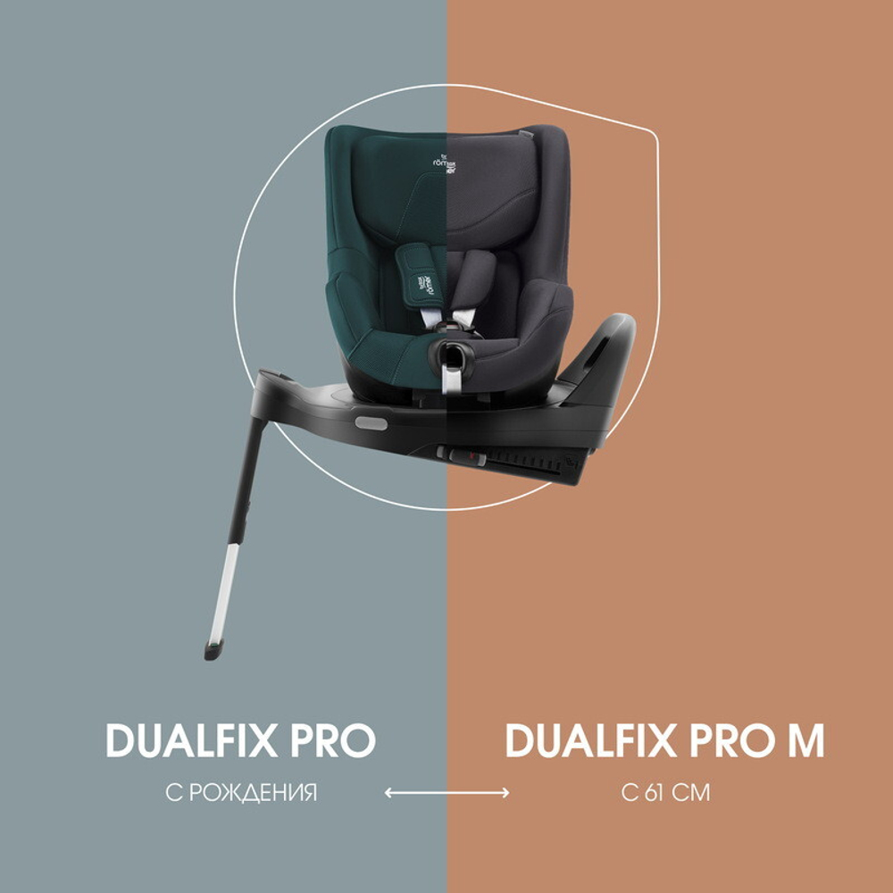 Детское автокресло Britax Roemer Dualfix Pro Classic Deep Grey