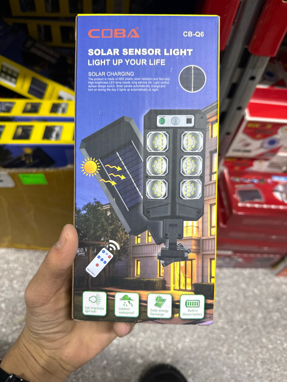 солнечный прожектор CB-Q6-6 Q6-2