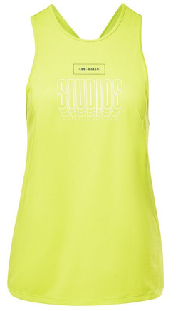 Женский топ теннисный Reebok Les Mills Speedwick W - acid yellow