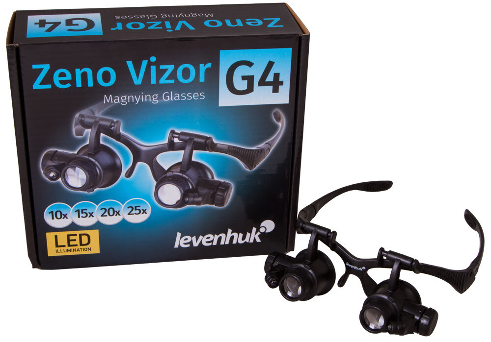 Лупа-очки Levenhuk Zeno Vizor G4 - фото 4