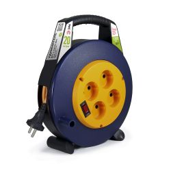 Удлинитель силовой ЭРА BPx-4-2x0,75-20m в закрытом корпусе без заземления с выключателем 4 розетки 20м ПВС 2x0,75мм2 6А