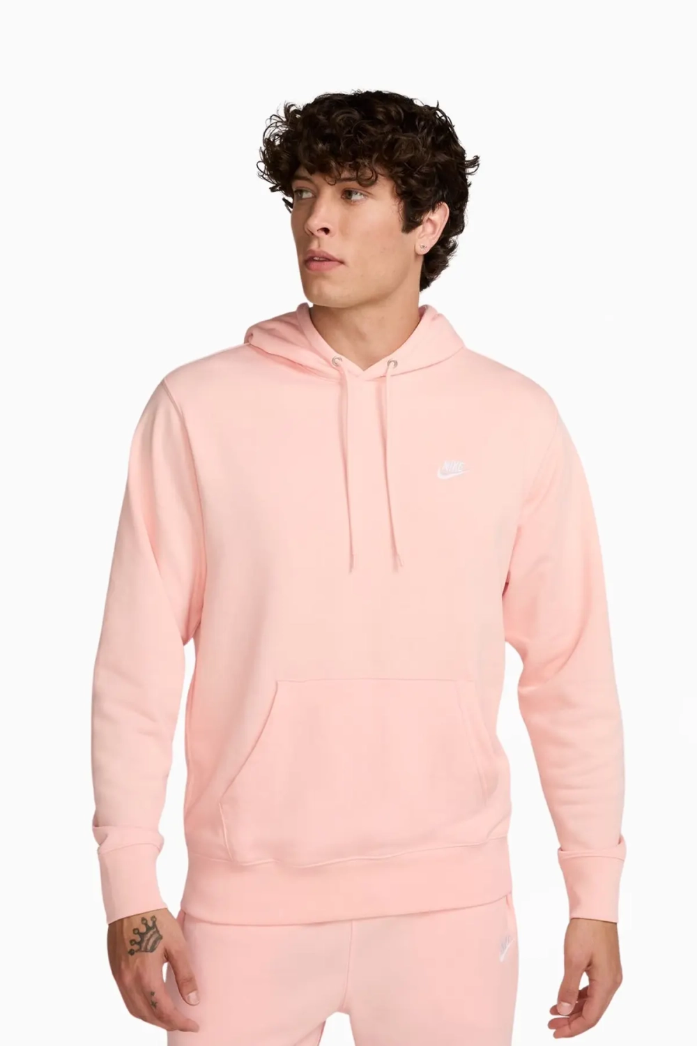 Кофта Nike Club Fleece - розовый