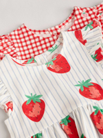 Платье для девочки Next AG2-883, 2 шт., Красный, Белый