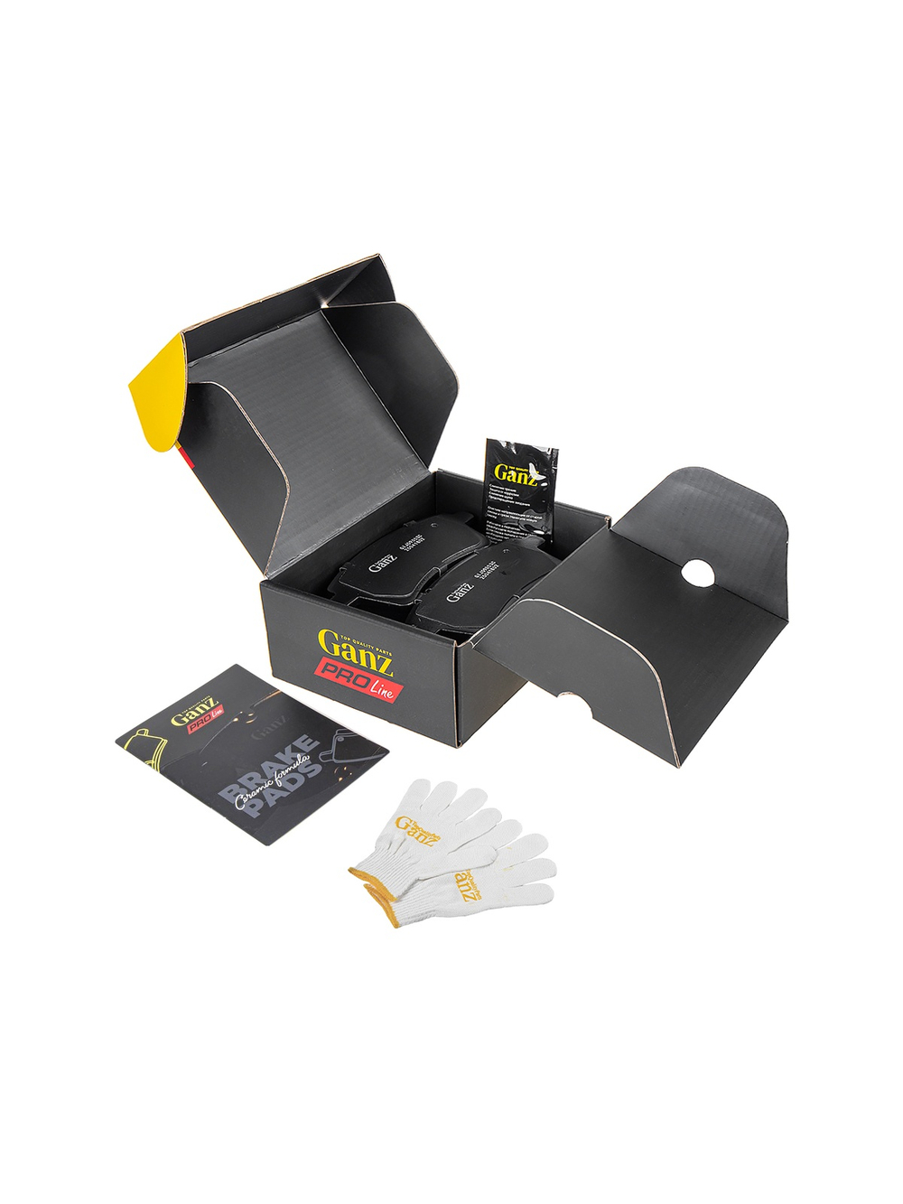 Колодки передние PRO-Line Ceramic RENAULT Kangoo 08-> GANZ GIJ09053C