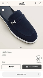 Мюли Hermes Likely
