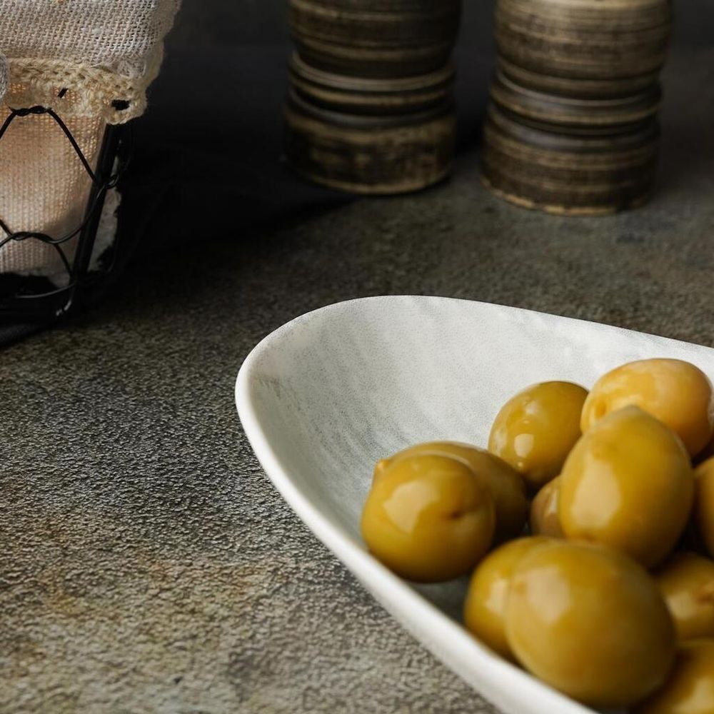 Блюдо овальное 16*10,5*3,2 см 140 мл Ombra Island Gray By Bone Innovation [6]