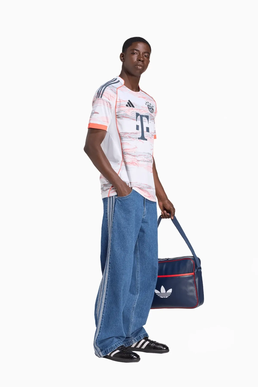 Футболка adidas FC Bayern 25/26 Away - белый