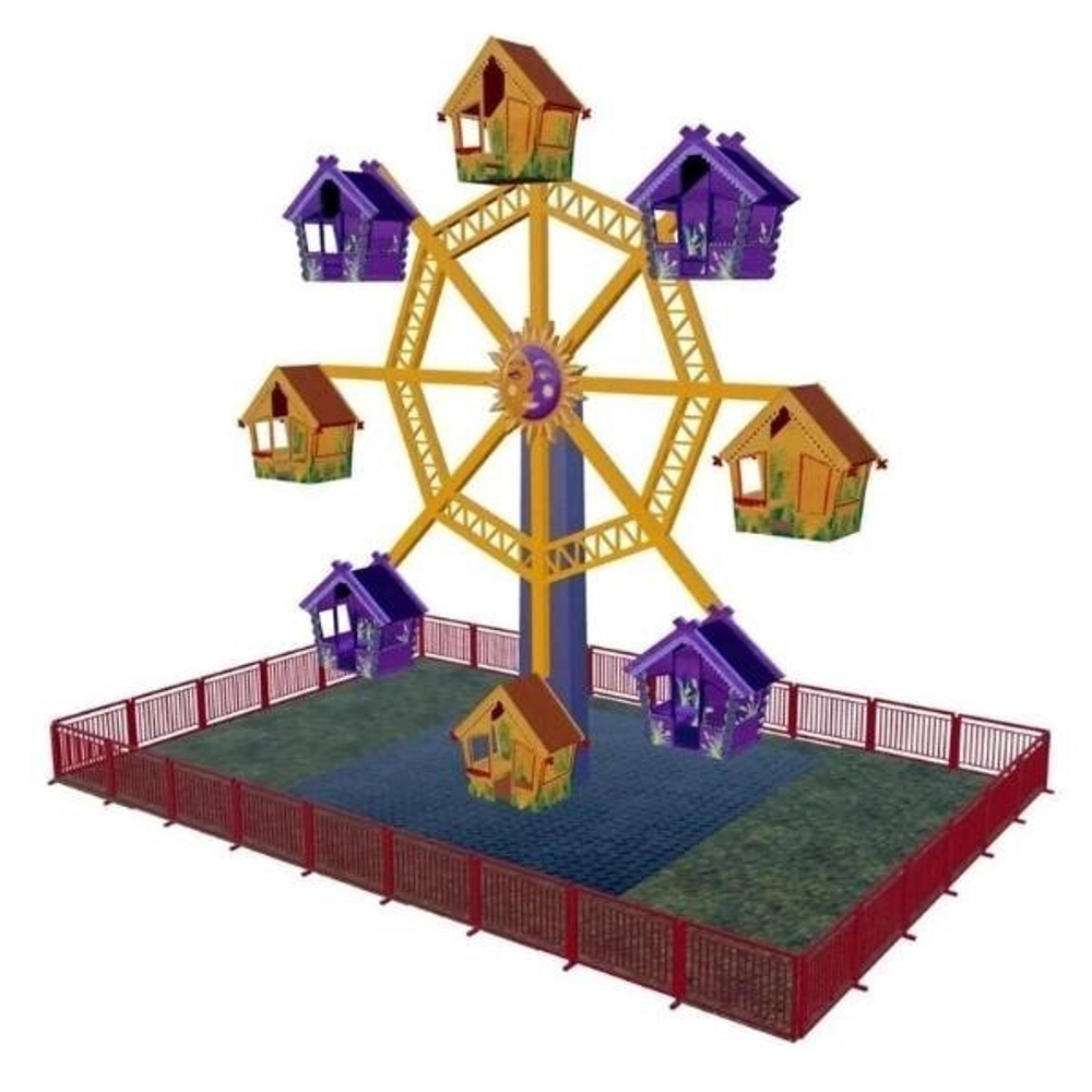 Колесо обозрения "День & Ночь" 16 мест