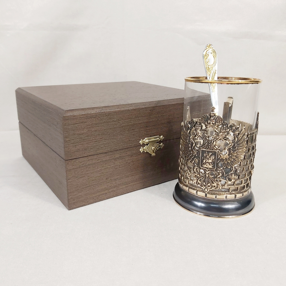 Подстаканник Герб (Башни Кремля)