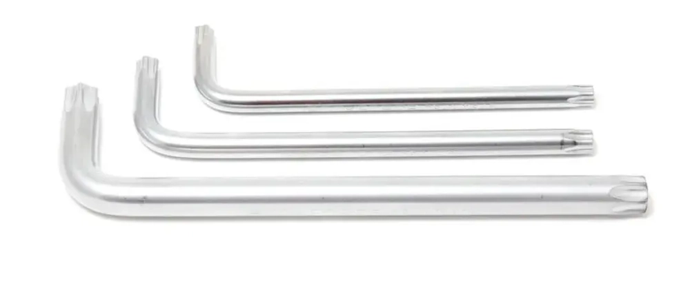 Ключ Г-образный TORX длинный T-35H с отверстием RockFORCE RF-76735L