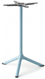 Стол ламинированный обеденный Scab Design Tripe, голубой, состаренный серый дуб