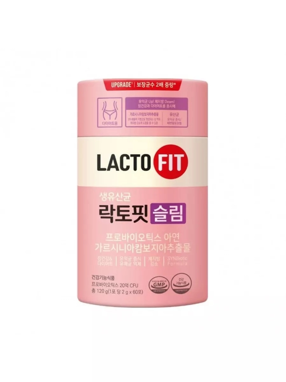 Lacto-fit SLIM Lacto-fit Диетический пробиотик для стройности фигуры и укрепления иммунитета 2млр бактерий, 750мг гарцинии