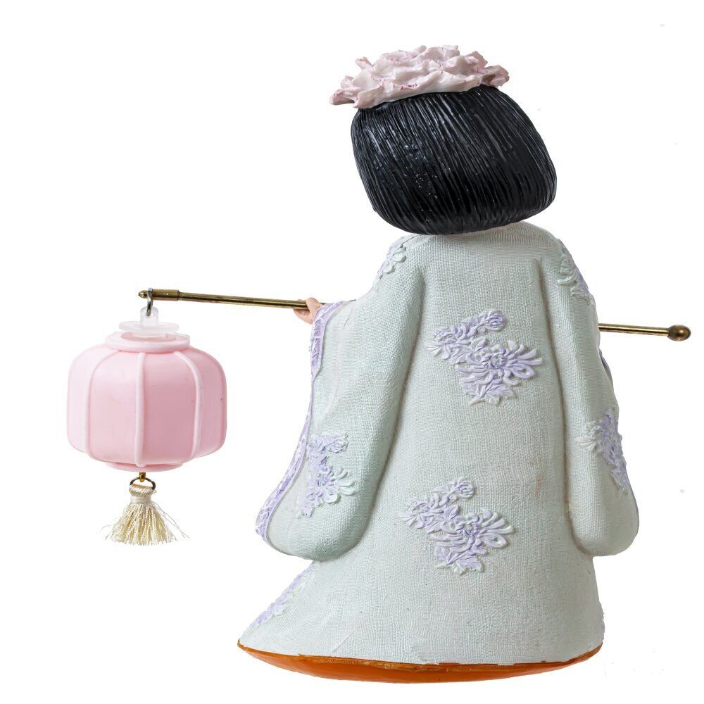 GAEM Фигурка декоративная "Гейша" (подсветка, 3xLR41) , L15 W9 H21 см, 2в.