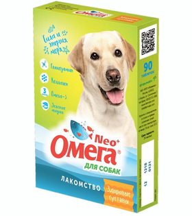 Омега NEO для собак здоровые суставы 90таб.