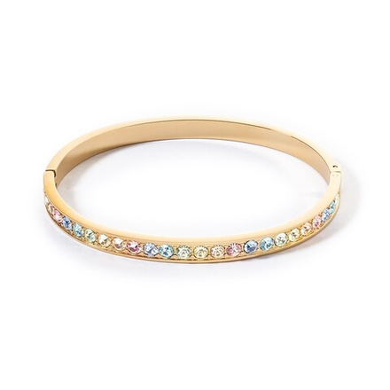 Браслет Coeur de Lion Multicolor Pastel Gold 17 см 0131/33-1590