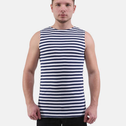 Майка-тельняшка ГОСТ (синий)