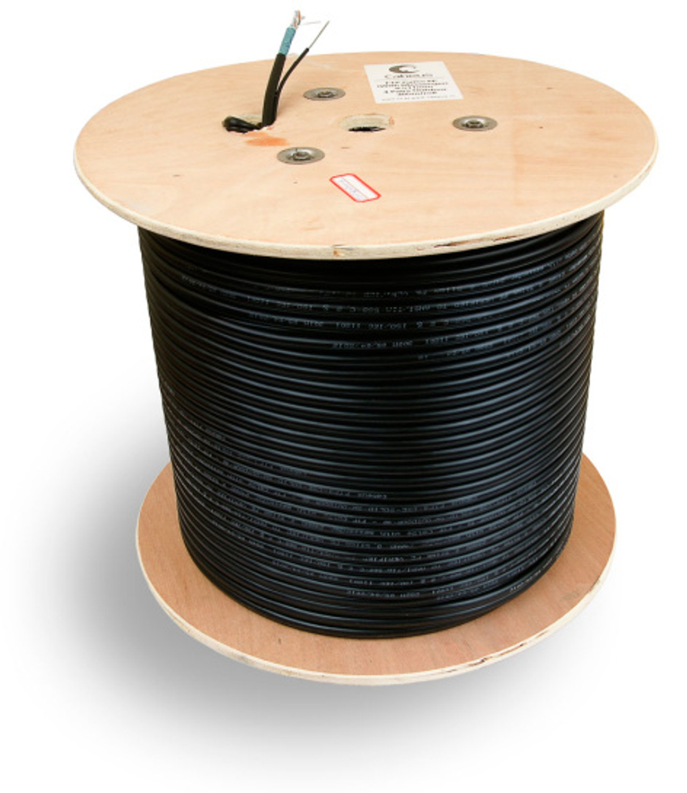 Кабель витая пара F/UTP 5e кат. 4 пары Cabeus FTP-4P-Cat.5e-SOLID-ST-OUT