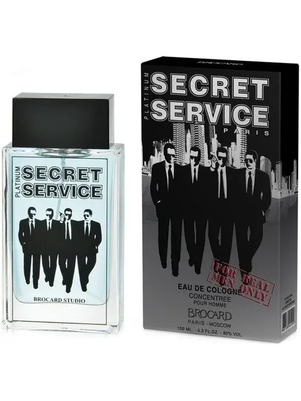 Одеколон для мужчин "SECRET SERVICE PLATINUM" 100мл Россия