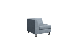 Prime Секция с подлокотником одноместная правая PR.SP-1 (R) Enzo 994 750х770х720