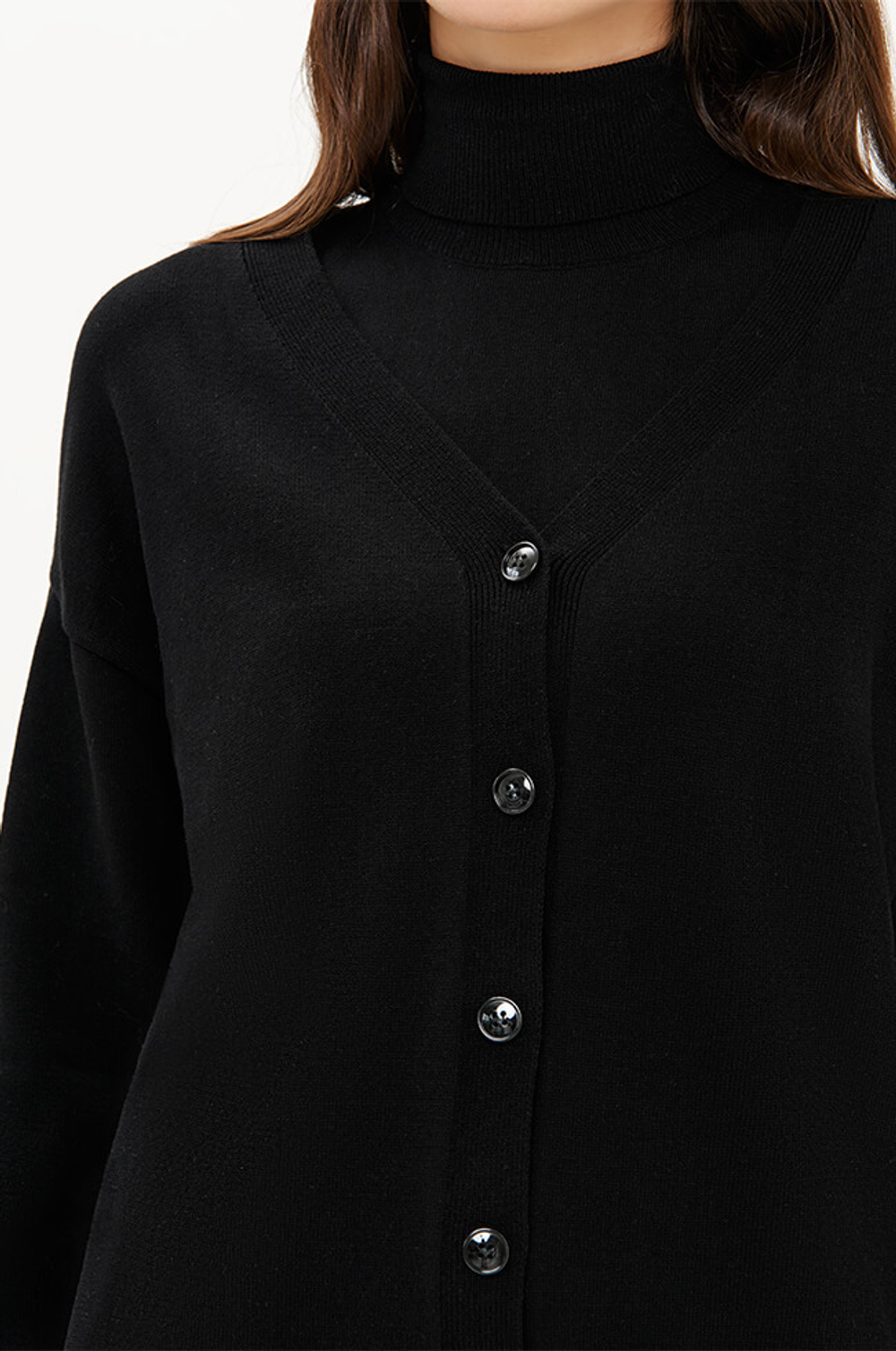 1956 Кардиган женский (черный)