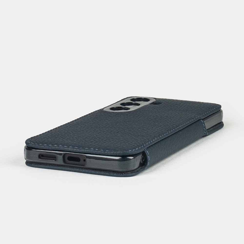 Чехол для Samsung Galaxy S26 Plus Benoit Теленок Синий мат