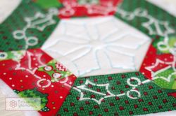 Шаблон для стежки "Снежинка"  (арт. T10)