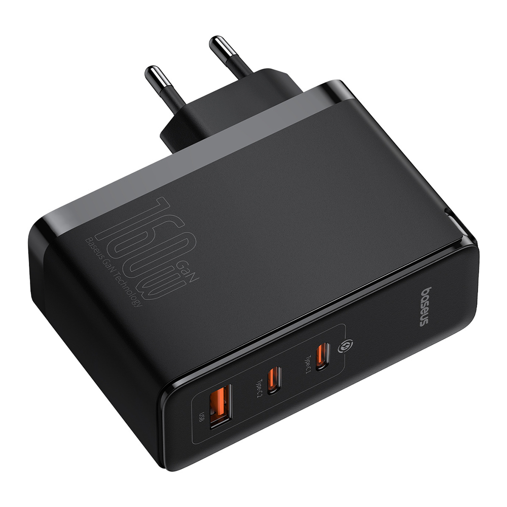 Зарядное устройство Baseus GaN5 Pro Digital Fast Charger 2C+U 160W